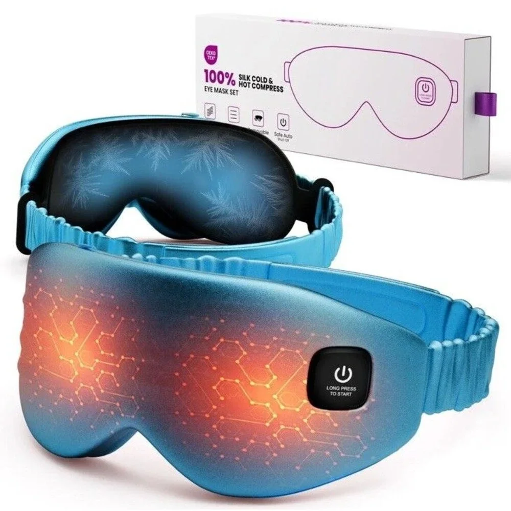 Wireless Heated Eye Mask with Cooling